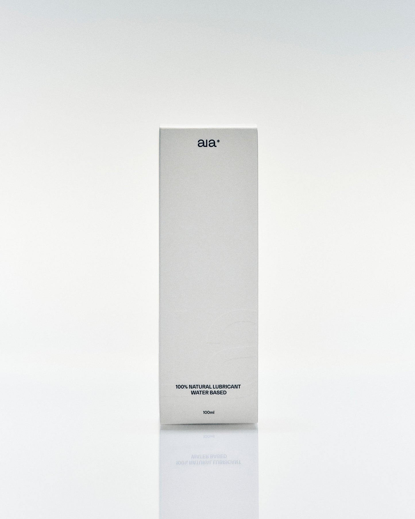 white box with 'aia' branding on a white background